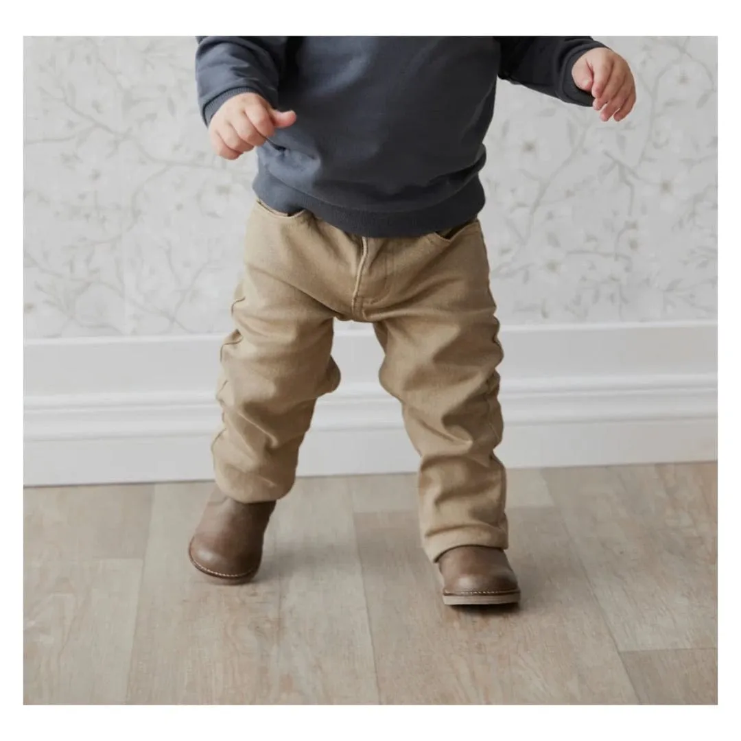 Austin Cotton Twill Pant - Woodsmoke
