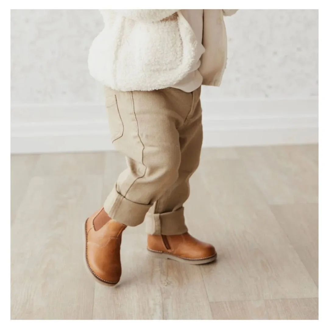 Austin Cotton Twill Pant - Woodsmoke