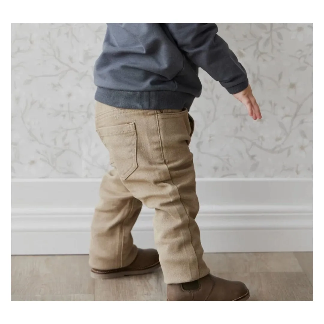 Austin Cotton Twill Pant - Woodsmoke