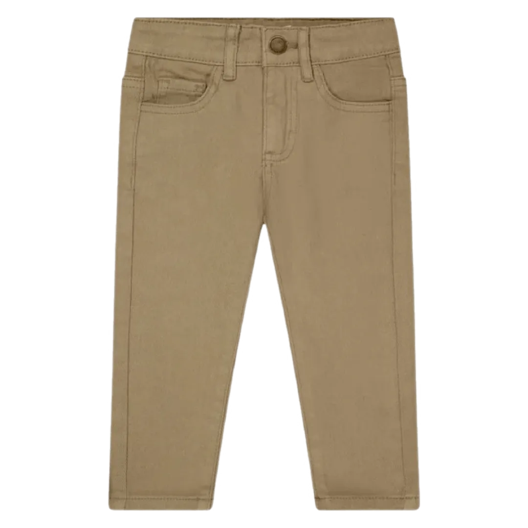 Austin Cotton Twill Pant - Woodsmoke
