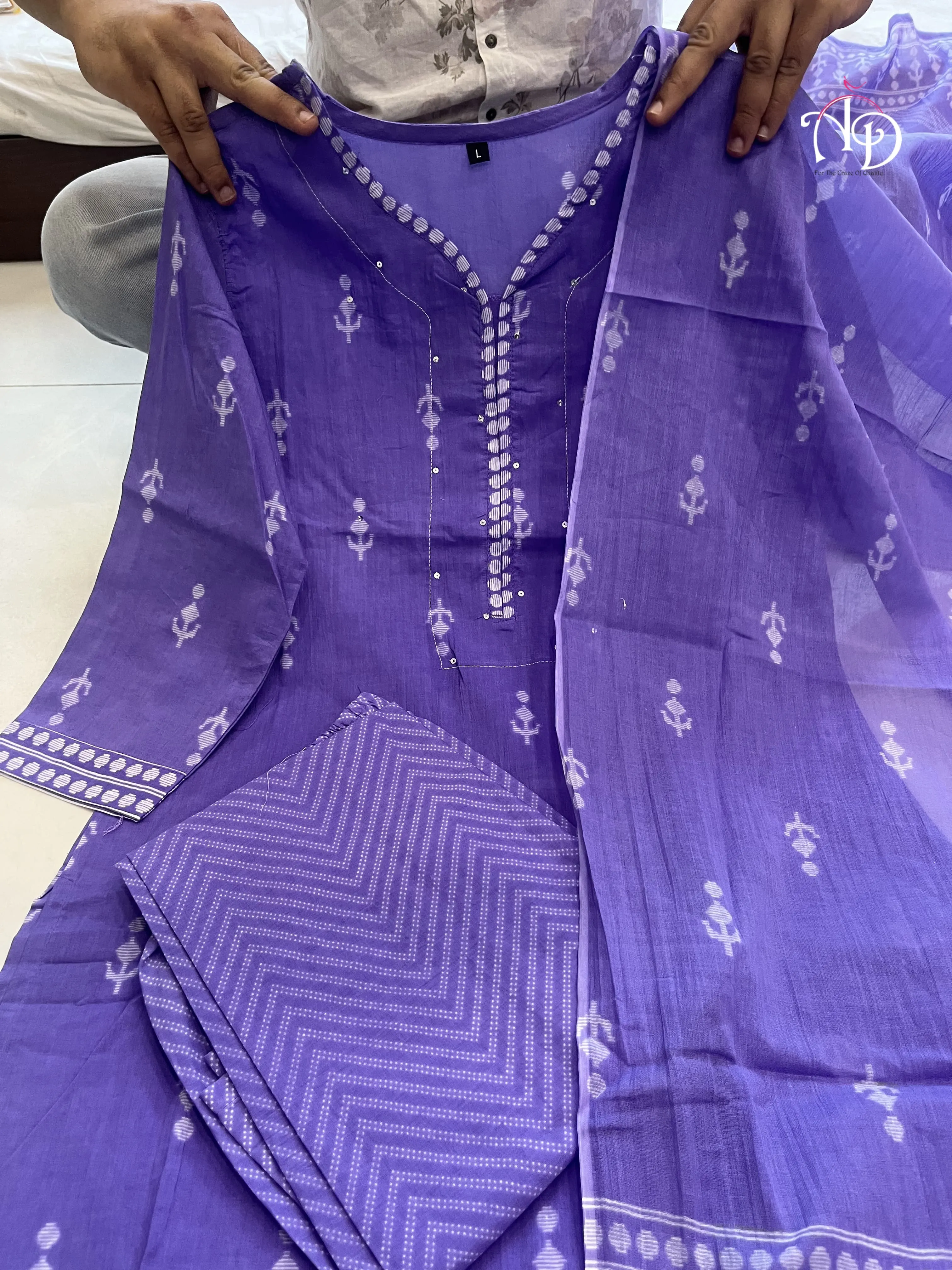 Beautiful Designer Summer Special Soft Cotton Salwar Suit
