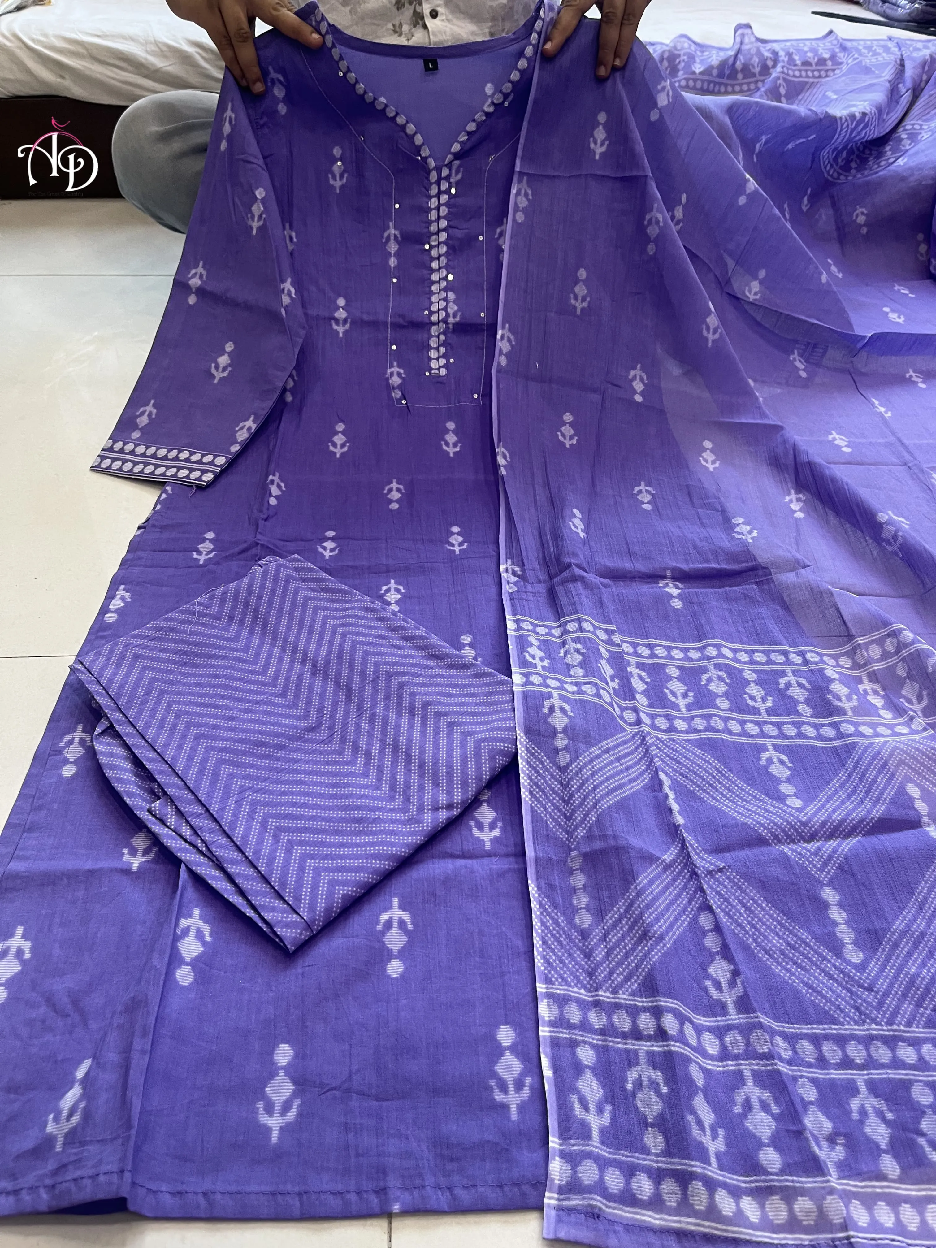 Beautiful Designer Summer Special Soft Cotton Salwar Suit