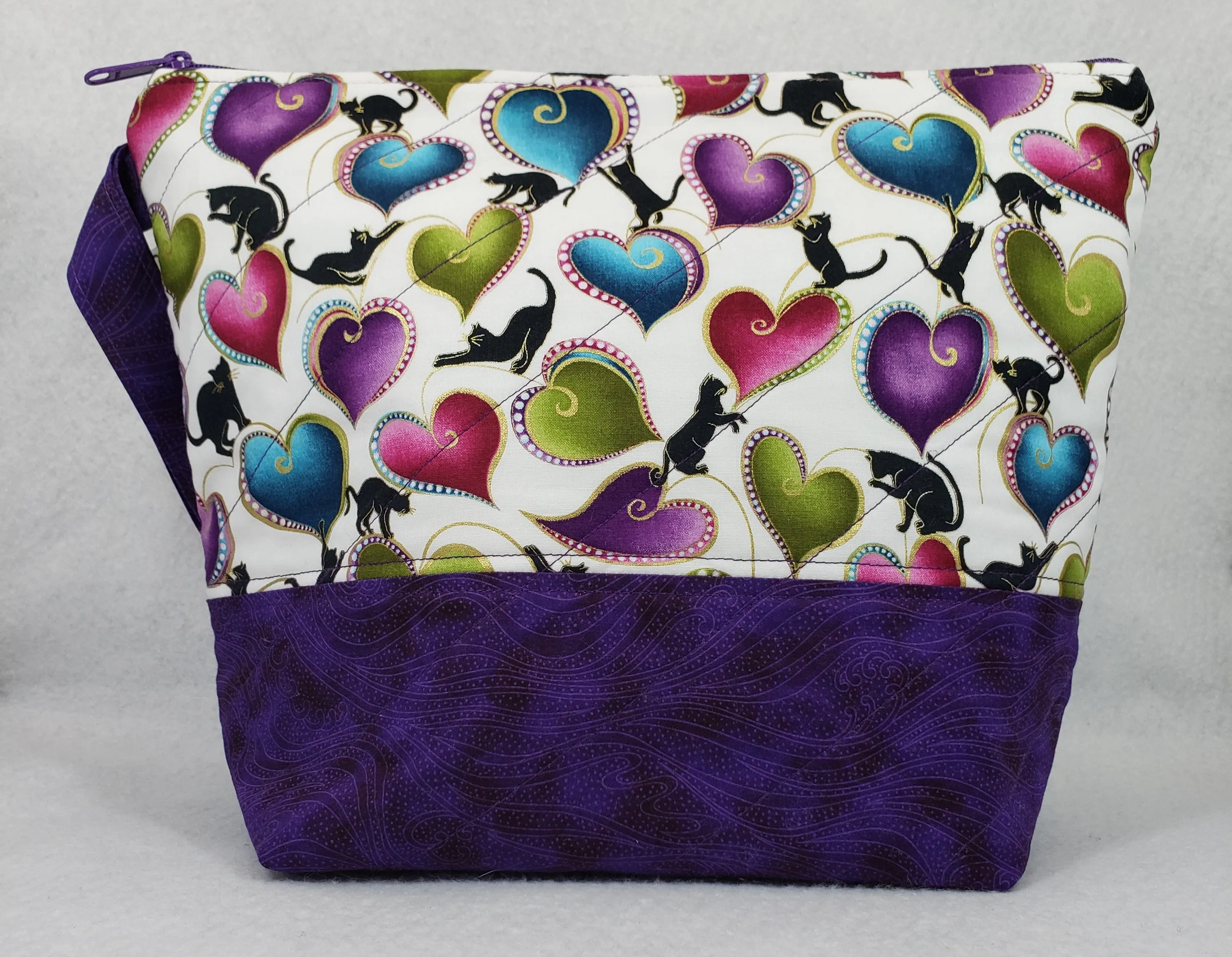 Black Cats - Project Bag - Medium