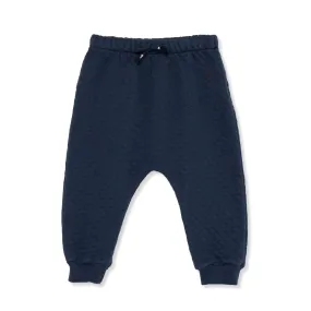 Cozmo (Barcelona) - Quilted Pants - Navy