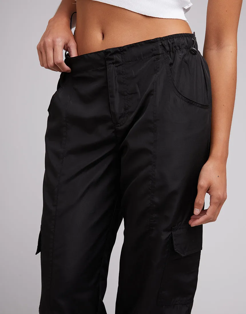 Cruz Parachute Pant Black