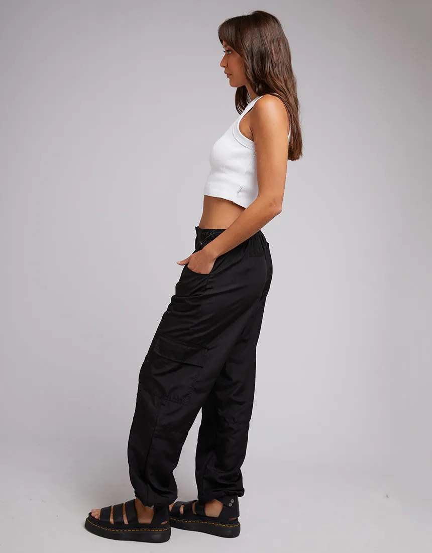Cruz Parachute Pant Black