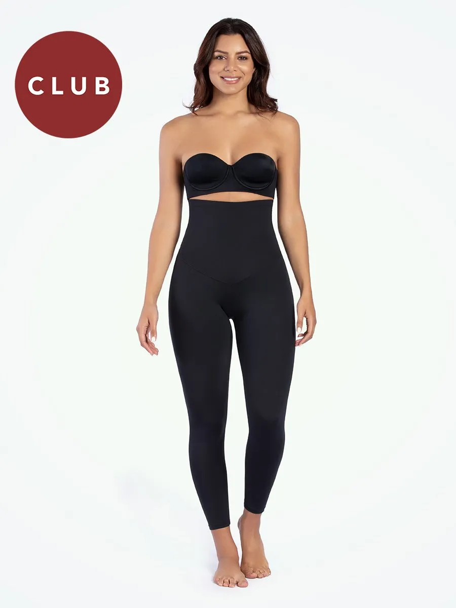 Curveez® High Waisted Shaping Black Leggings