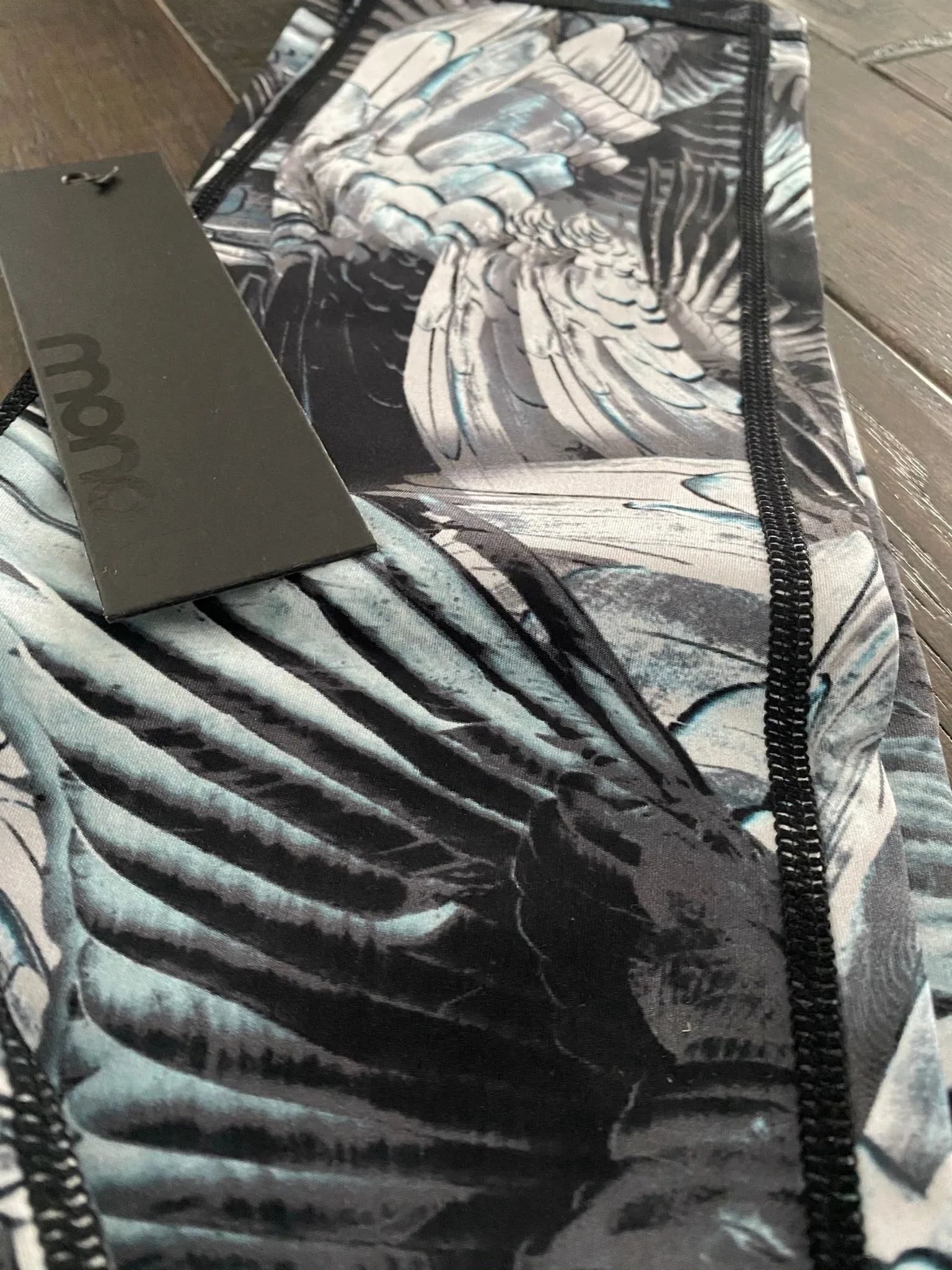 Curvy Feather leggings