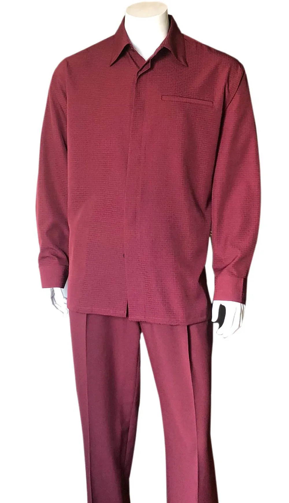 Fortino Landi-2763-BU Mens Walking Suit