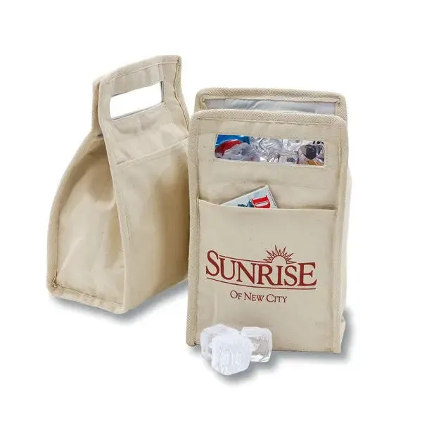 Insulated Cotton Lunch Bag -B9331