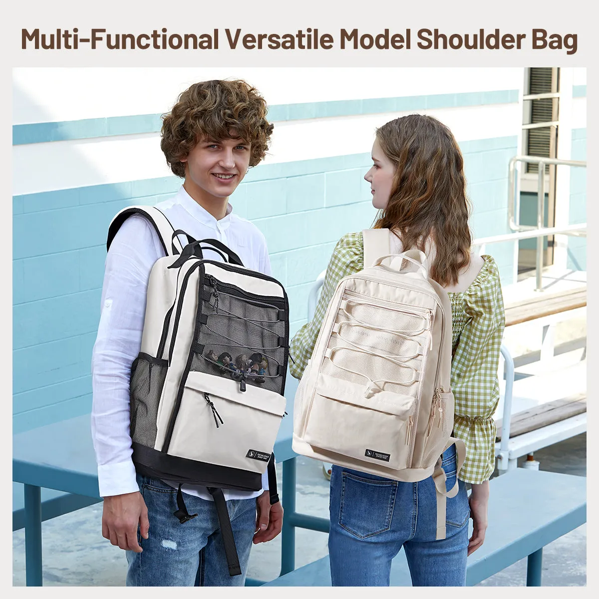 OIWAS Lightweight Casual Laptop Backpack