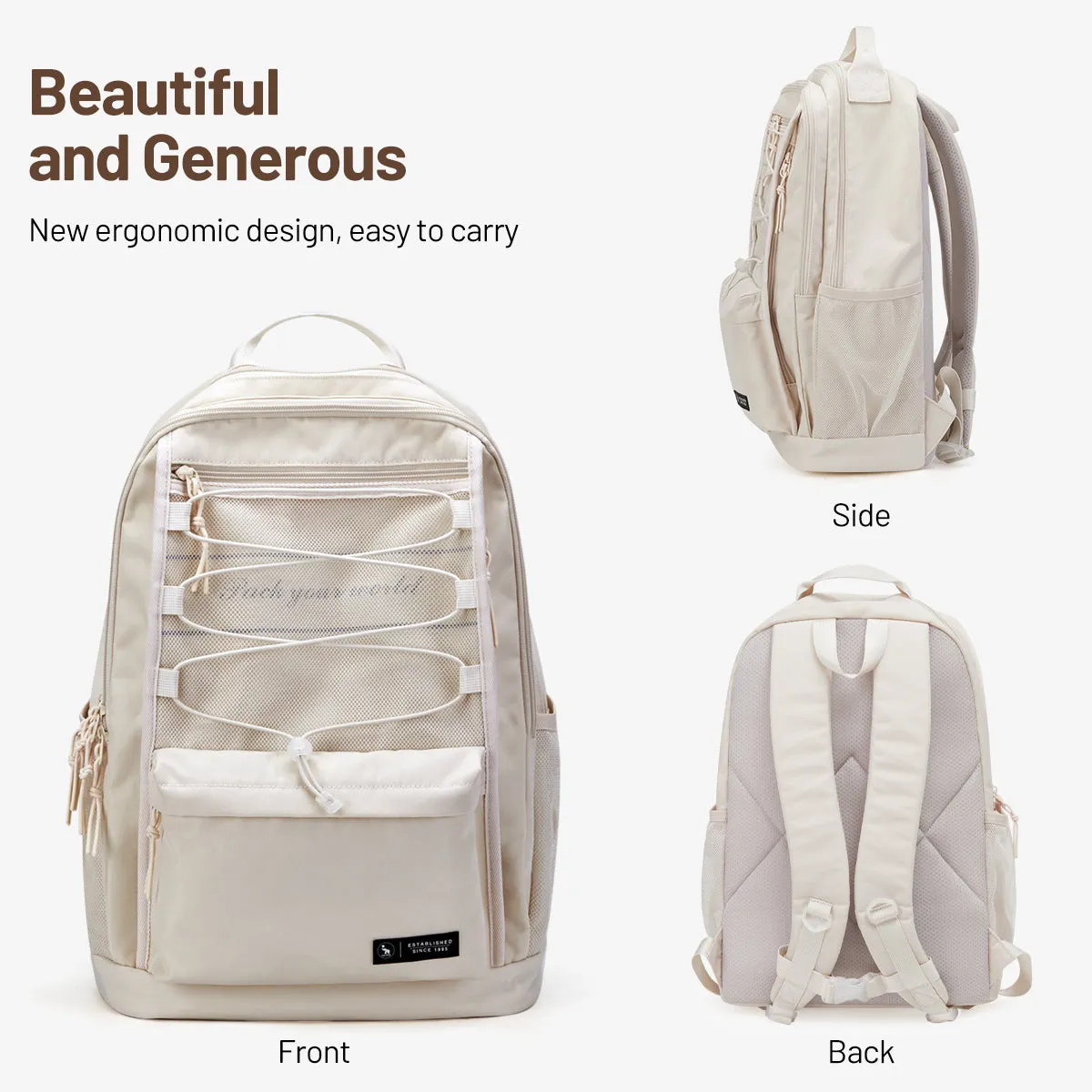 OIWAS Lightweight Casual Laptop Backpack