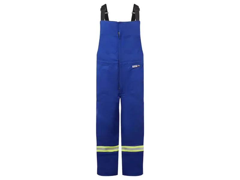 Portwest® Avenger 9 Oz Flame Resistant Insulated Bib Pants - Two Way Zipper - IAS3225