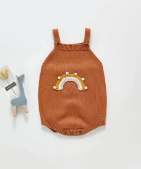 Rainbow Knit Onsie