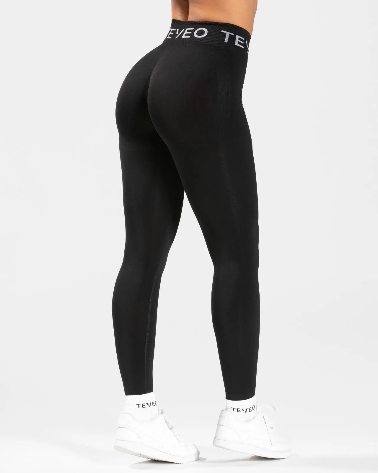 Signature Scrunch Leggings "Schwarz"