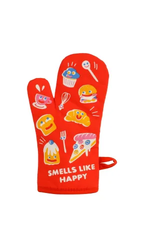Smells Like Happy Oven Mitt